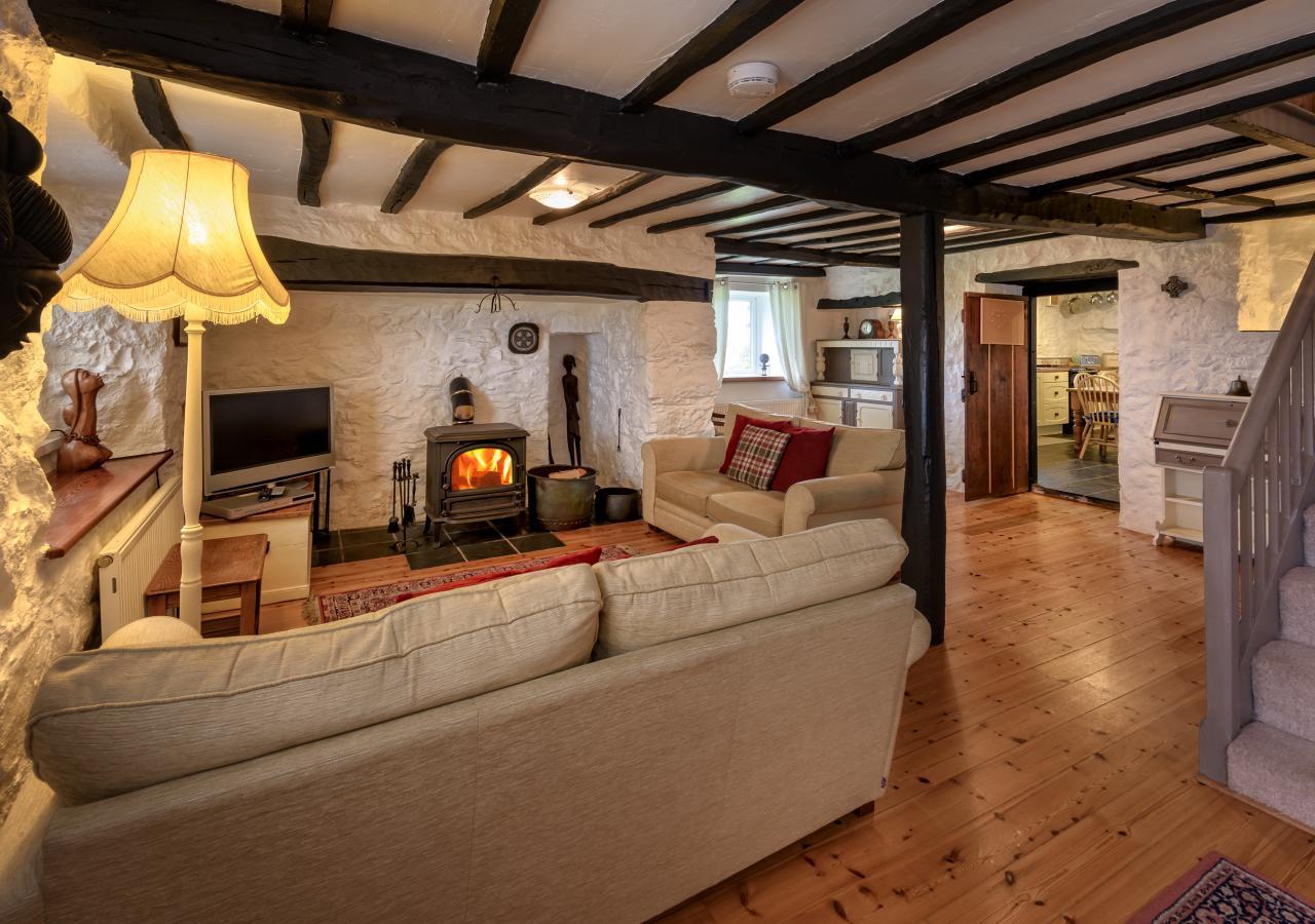 Ysgubor Bach Villa Aberdaron Bagian luar foto